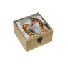 Ganz Home Decor MDF/Iron/Paper Nesting Boxes 2pc Set Giraffe ER52553