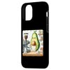 iPhone 12/12 Pro Avocado Barista Serves Coffee. Apron Coffee Machine Pastries Case