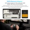 PS2 SATA Interface Network Adapter HDD Hard Disk for SonyPS2 with 16MB FMCB V1.966 Memory Card McBoot, HDD Connector Plug Socket, NO IDE 2.5 3.5inch