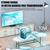 NEW Bluetooth 5.3 Car Wireless Transmitter Receiver Adapter AUX Audio 3.5mm Jack