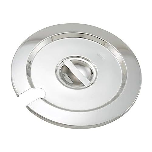 Winco Inset Cover, 4.0-Quart, Stainless Steel