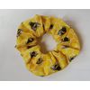 Yellow honey bee scrunchie