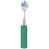 Bend Bent Handle Spoon Fork with Sponge – Small