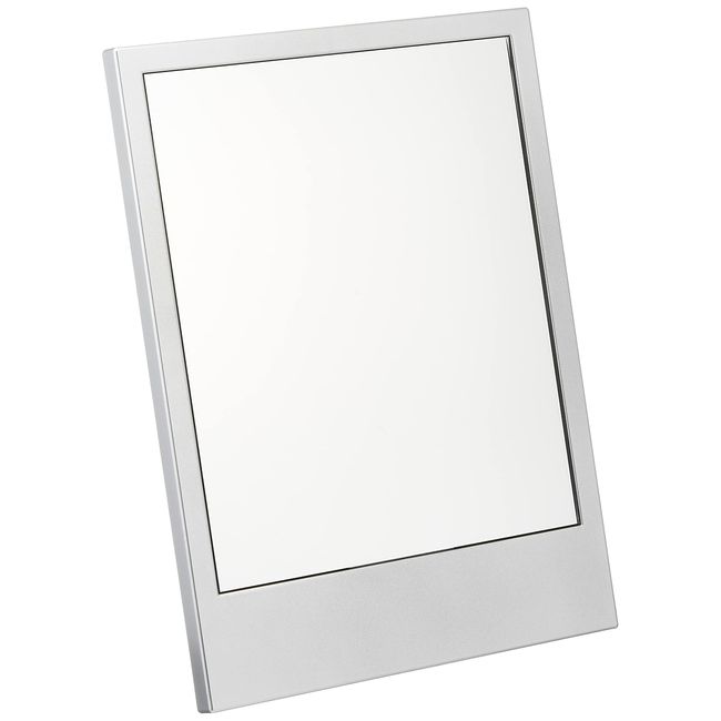 Merry AD-111 Tabletop Mirror, Stainless Steel, Silver