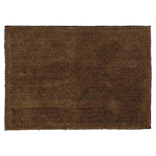 OKA PLYS Base Sofie Bathroom Foot Wiping Mat, Approx. 19.7 x 27.6 Inches (50 x 70 cm), Brown