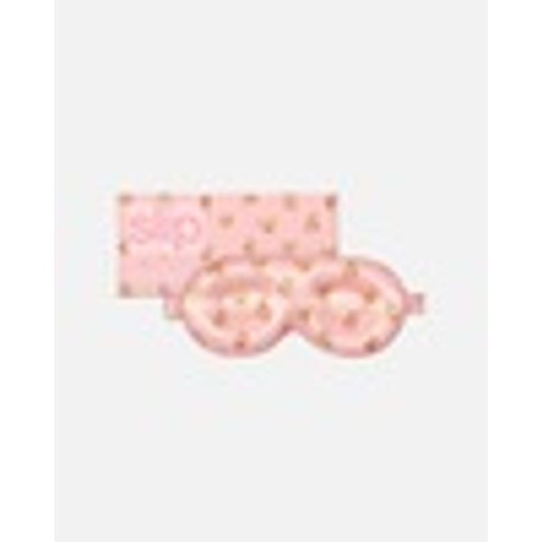 pure silk contour sleep mask - petal