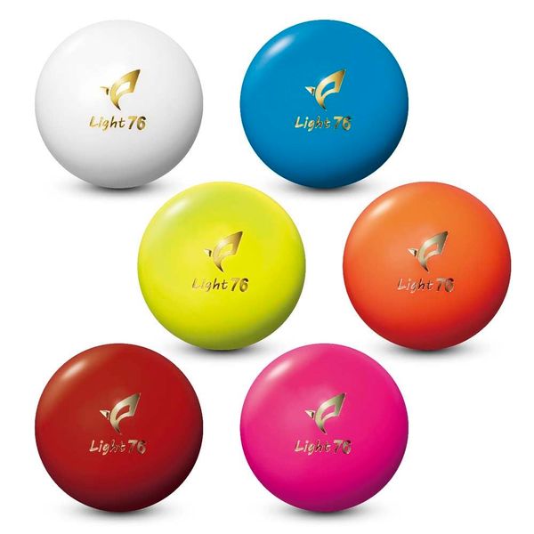 Official HATACHI Light 76 Ground Golf Ball Ground Golf Lightweight Ball Orange BH3412-54