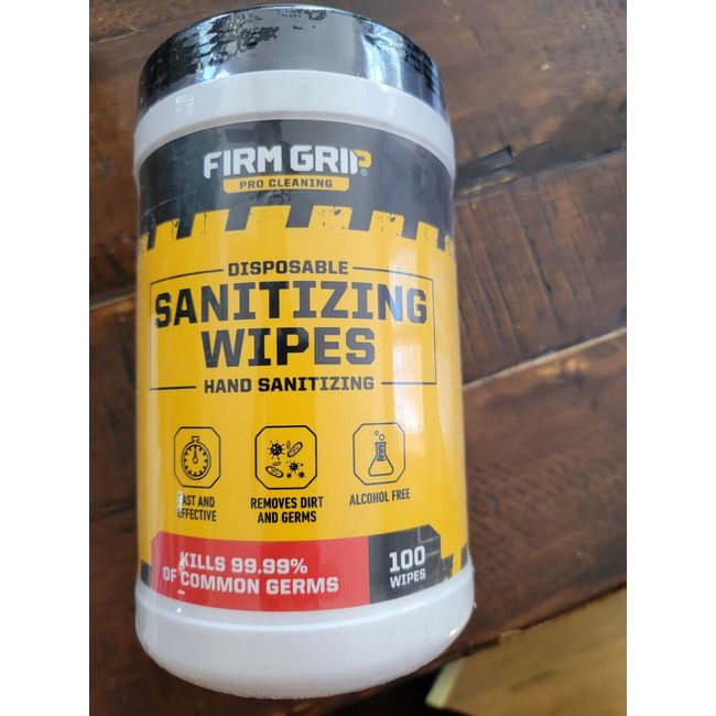 Disposable Sanitizing Wipes - Firm Grip