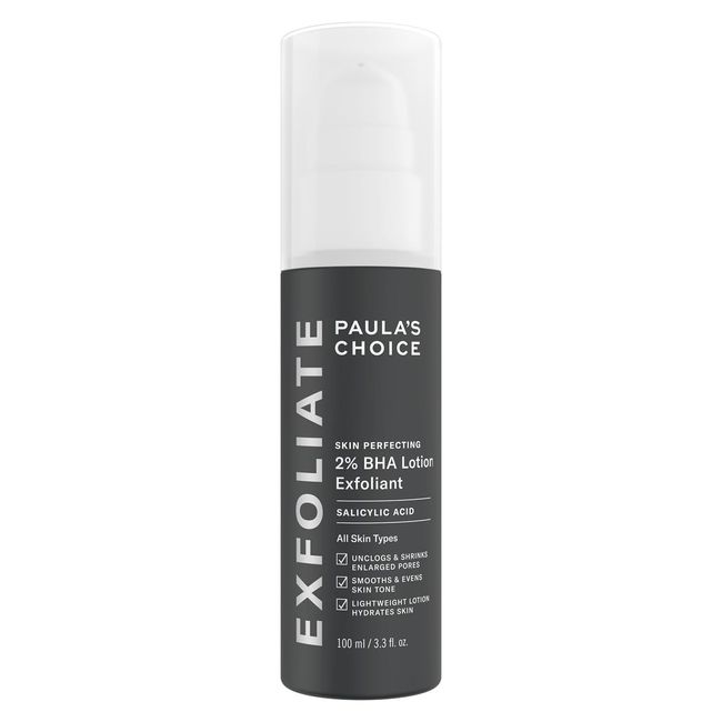 Paula's Choice SKIN PERFECTING 2% BHA Lotion Exfoliant - Leave-on Exfoliating Lotion Fights Blackheads & Enlarged Pores - Exfoliating Peel with Salicylic Acid - All Skin Types - 100 ml