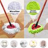 5PCS Spin Mop Replacement Head Compatible with Ocedar EasyWring 1-Tank System,3 Microfiber+1 Chenille Spin Mop Refill Replace for Ocedar,Washable Mop Replace Head for Floor Deep Clean