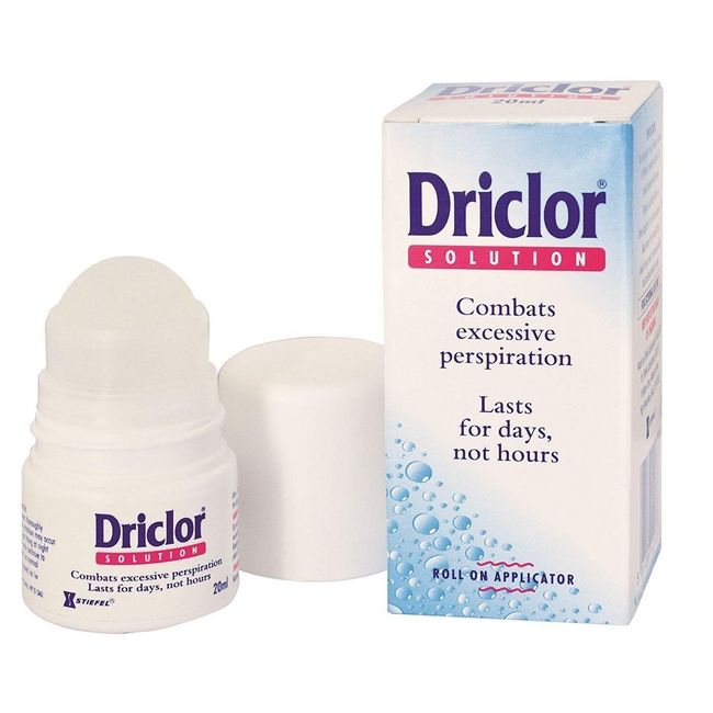 4 x Driclor Roll On Applicator Solution 20ml