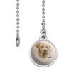 GRAPHICS & MORE Yellow Labrador Retriever Dog Breed Ceiling Fan and Light Pull Chain