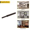 Brixwell QG69-001 Latch, K Push Tech Concealed Anthracite Finish