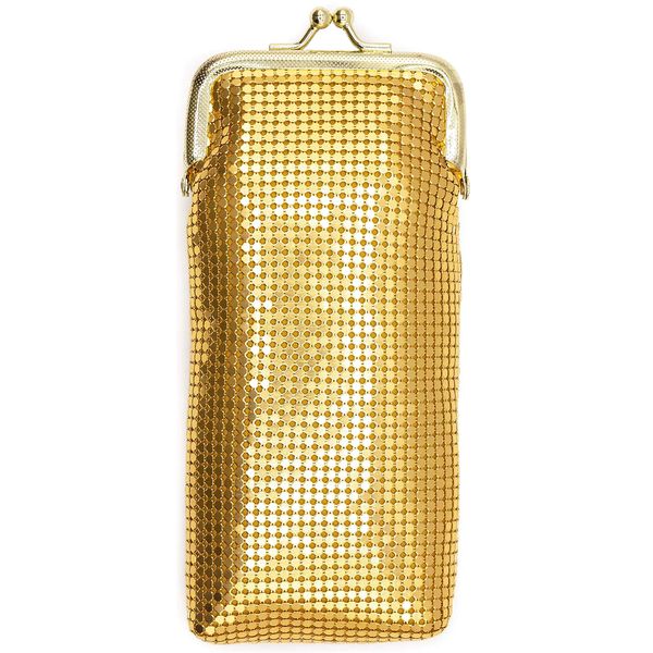 Gold Vintage Luxuriant Soft 3mm Metallic Mesh (Full Pack 100s or 120s) Cigarette Case Purse