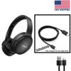 Bose QuietComfort 45 Wireless Headphones USB Cable Transfer Cord Replacement