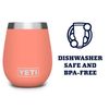 YETI Coral Wine Tumbler, 1 EA