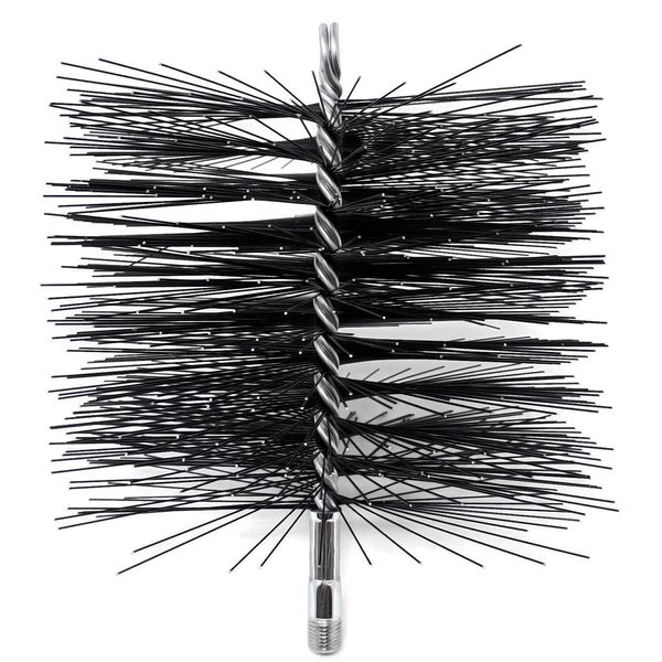 Square Wire Chimney Cleaning Brush (6-Inch Square) Made in USA