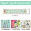 Arquiel Easter Gnome Table Runner, Spring Table Runner 33 x 182 cm, Washable Table Decor for Home Kitchen Dining Party Decoration
