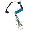 Glassy gurassi- Snowboard Leashes koiruri-syu Wire Cable Leash with Ring , blue