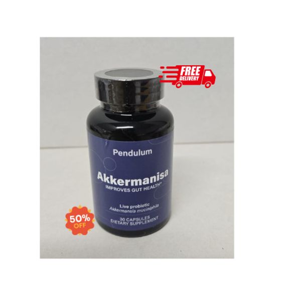 Pendulum Akkermanisa Improves Gut Health. Live Probiotic - 30 Capsules Exp 2026