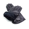 Ladies Soft Genuine Leather Gloves ((Large, Black)
