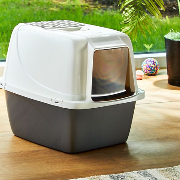 Extra Large Hooded Enclosed Cat Litter Box Air Purification Pet Supply BPA free