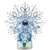 New Scent Control Snowflake Wallflower Nightlight Blue Bath & Body Works Plug-In