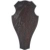 EUROHUNT Trophäenbrett Hirschschild Eiche 1 (Dunkel/45x24 cm)
