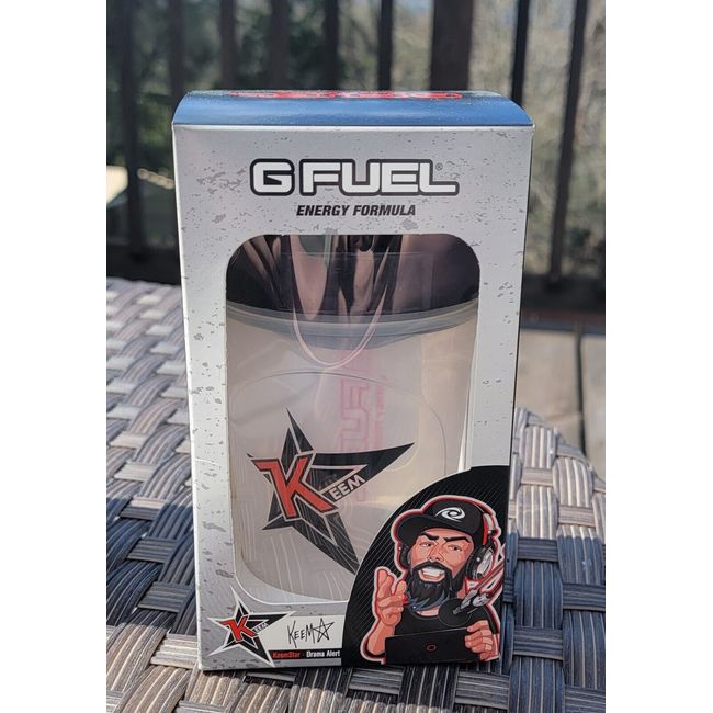 The ORIGINAL Keemstar GFuel shaker cup in box, unopened (2018)