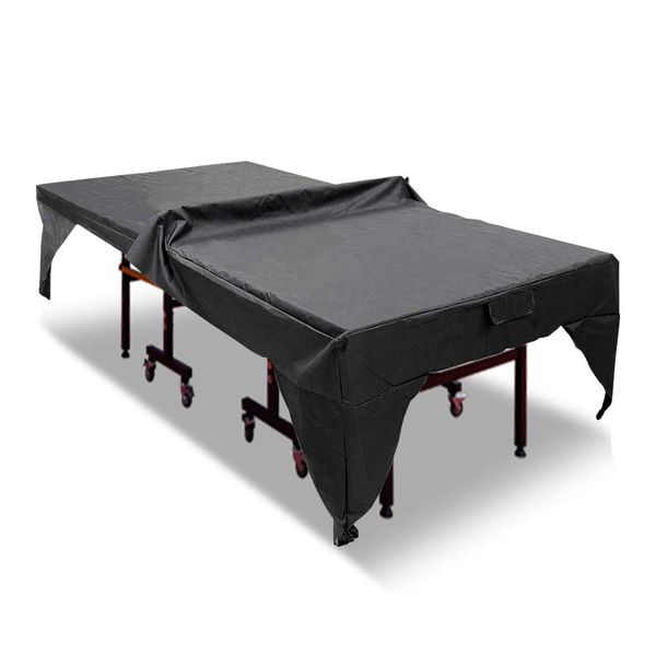 Amberr Ping pong table cover outdoor waterproof, Table Tennis Covers,Heavy Duty and All Weather Protection Ping Pong Accessories,Indoor & Outdoor Table Tennis Cover in Black