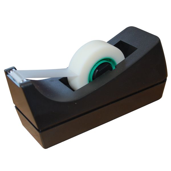 5 Star Mini Tape Dispenser For Rolls Up To 33mx19mm Black