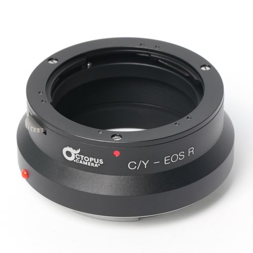 Octopus.Camera Adapter, Compatible with EOS R (RF-Mount) Mirrorless Cameras for Using Lenses with Contax/Yashica-Type Mount