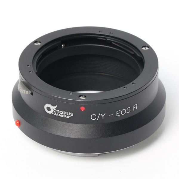 Octopus.Camera Adapter, Compatible with EOS R (RF-Mount) Mirrorless Cameras for Using Lenses with Contax/Yashica-Type Mount