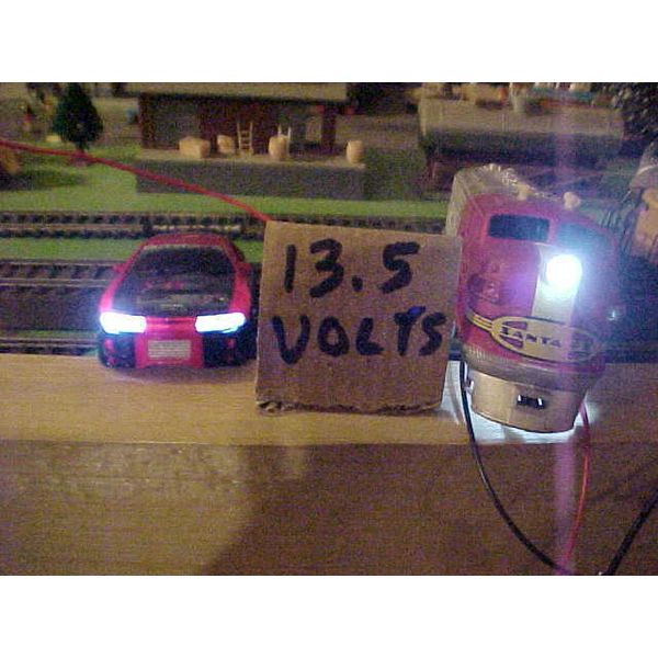  G,S,HO scales TRAIN Engine,Yard Lights,BLDG's 6ea Variable LED 1.5 -19V DC  
