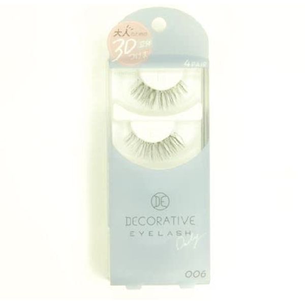 Decorative Eyelashes 4 Pairs False Eyelashes 006 SE43545