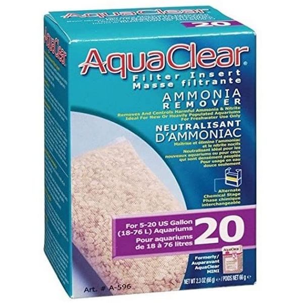 Hagen Aquaclear Filter Insert Ammonia Remover Mini/20