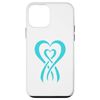 iPhone 12 mini Simple ribbon minimalist Cervical Cancer Awareness Case