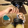 ZE-268S6 Ceiling Fan Switch, 3 Speed 4 Wire Pull Chain Switch Control Switch Compatible with Hunter Ceiling Fans, Wall Lamps (2 Pack, Brass)