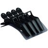 Sanshin Croc Clips Black set of 4