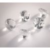 Oblique Unique transparente Deko-Diamanten - 20mm - 50 Stück