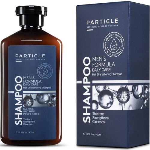 Particle Hair Growth Shampoo for Men (13.52 Oz) - for Thickening, Strengthening & Cleansing Hair - Sulfate Free & Paraben Free Hair Loss Shampoo for Men (1 Pack, 13.52 Oz)