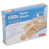 100 Waterproof Durable Assorted Plasters - Choice of Pack Sizes (100)