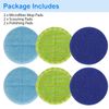 6Pcs Electric Mop Head Replacement Pads for Floor Cleaning Microfiber Washable