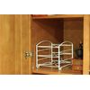 DecoBros Kitchen Wrap Organizer Rack,White (Small/Standard, 2-1/2" BOX)
