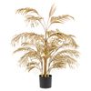 Emerald Artificial Areca Palm Tree 105 cm Gold