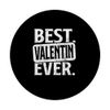 Funny Personalised Name Best Valentin Ever PopSockets with Interchangeable PopGrip