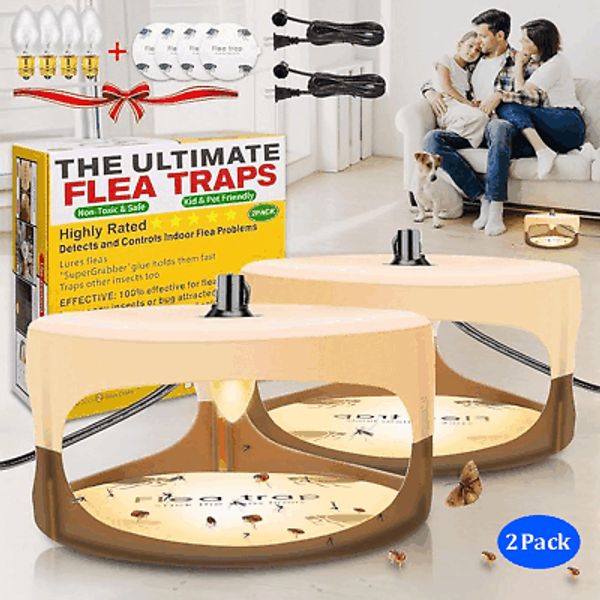 Flea Traps for Inside Your Home, Sticky Bed Bug Flea Traps Indoor Pest Control