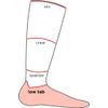 Wrightsock Coolmesh II Low Tap Socke White 41.5-45