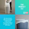Hippo Sak - Tall Kitchen Garbage Bags with Ergonomic Handles - 13 Gallon Trash Bags - Super Strong, Patented Reinforced Bottom and Leak Proof Tall Kitchen Trash Bags - Heavy Duty Trash Bags (90 Count)