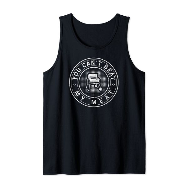 Funny BBQ Pit Reverse Flow Smoker Accessory Grill Tank Top